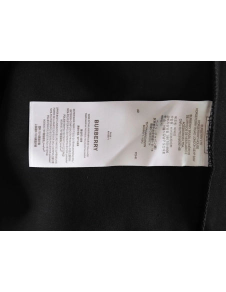 Burberry Knight Horse Logo Embroidered Long Sleeve TSK1,Cheap Replica Reps Burberry