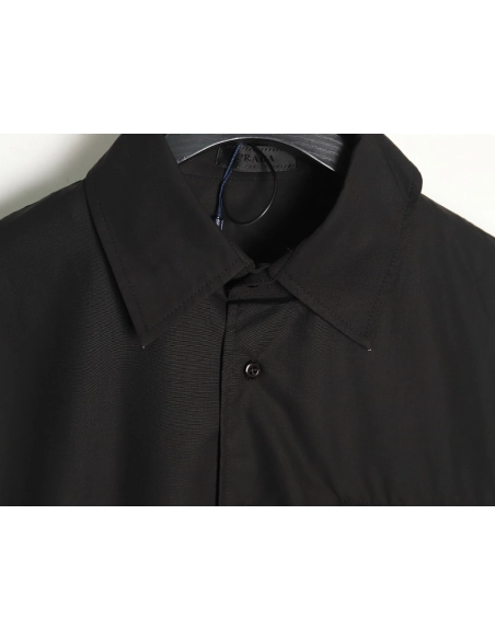 Prada triangle logo zip pocket shirt,Cheap Replica Reps Prada