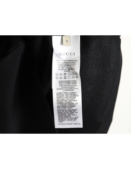 Gucci classic shoulder jacquard webbing Polo short sleeve,Cheap Replica Reps Gucci