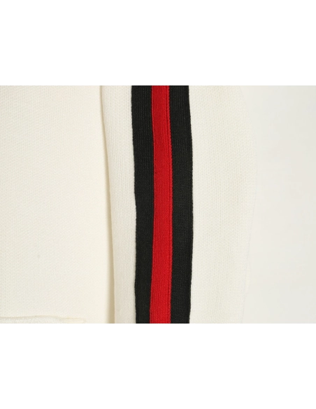 Gucci x Adidas cobranded trefoil embroidered knitted jacket XSL,Cheap Replica Reps Gucci