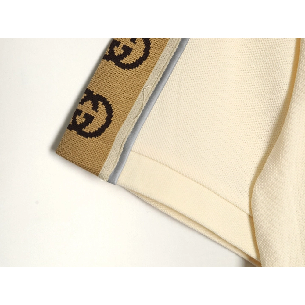 Gucci reflective webbing polo short sleeve,Cheap Replica Reps Gucci