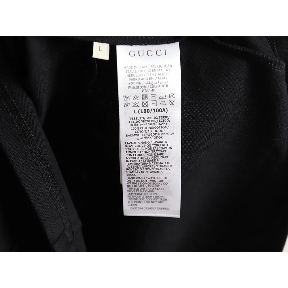 Gucci GG interlocking color block print shortsleeved Tshirt,Cheap Replica Reps Gucci