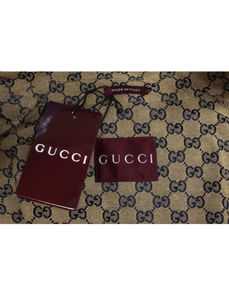 Gucci Double G all over print multipocket lapel jacket TSK1,Cheap Replica Reps Gucci