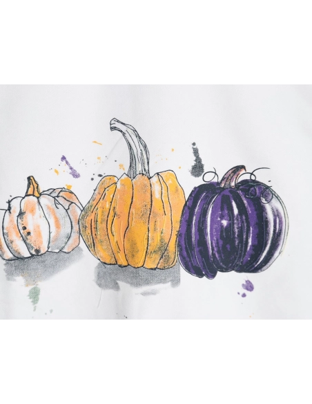 Louis Vuitton graffiti handpainted pumpkin sweatshirt,Cheap Replica Reps Louis Vuitton