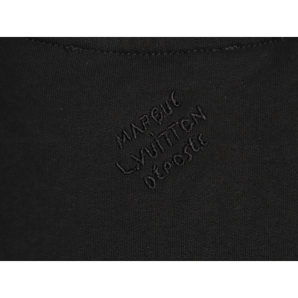 Louis Vuitton Beaded Embroidered Long Sleeve Shirt TSK1,Cheap Replica Reps Louis Vuitton