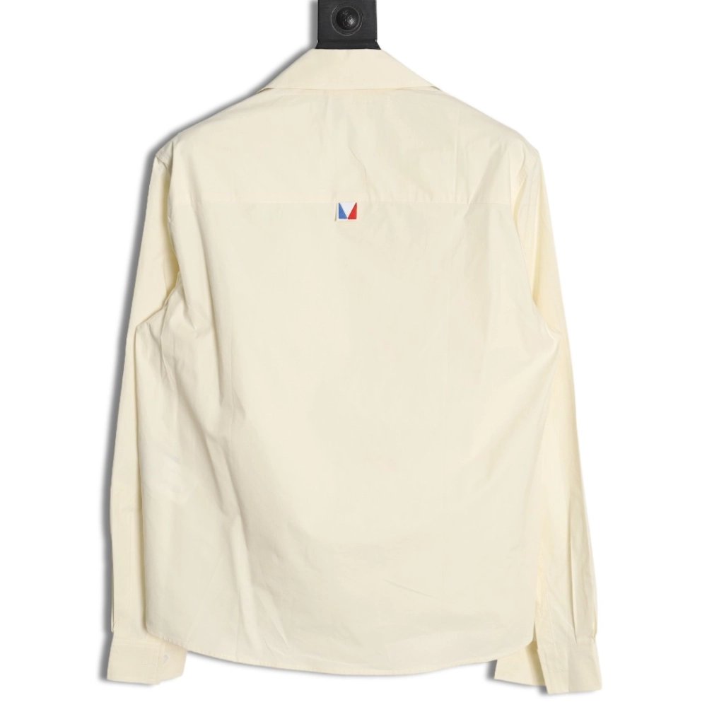 Louis Vuitton Beaded Embroidered Long Sleeve Shirt,Cheap Replica Reps Louis Vuitton