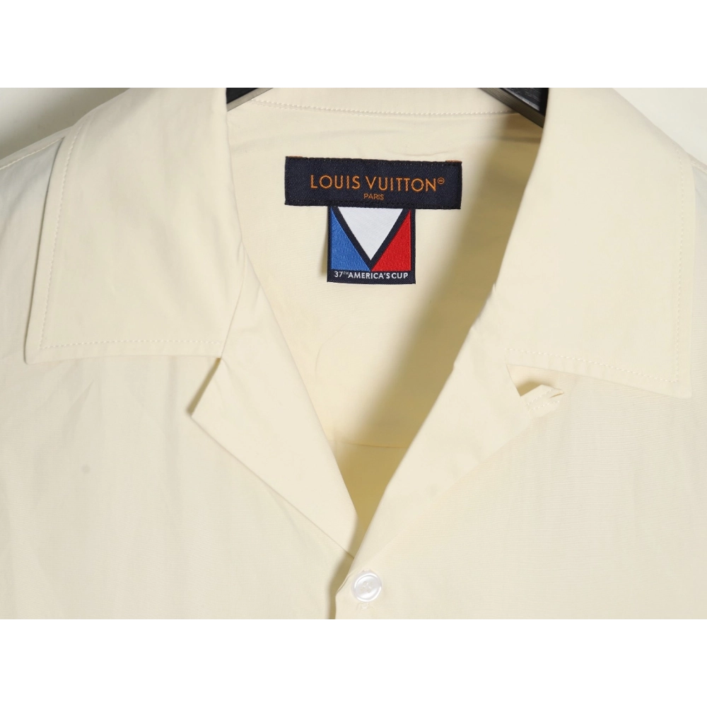 Louis Vuitton Beaded Embroidered Long Sleeve Shirt,Cheap Replica Reps Louis Vuitton