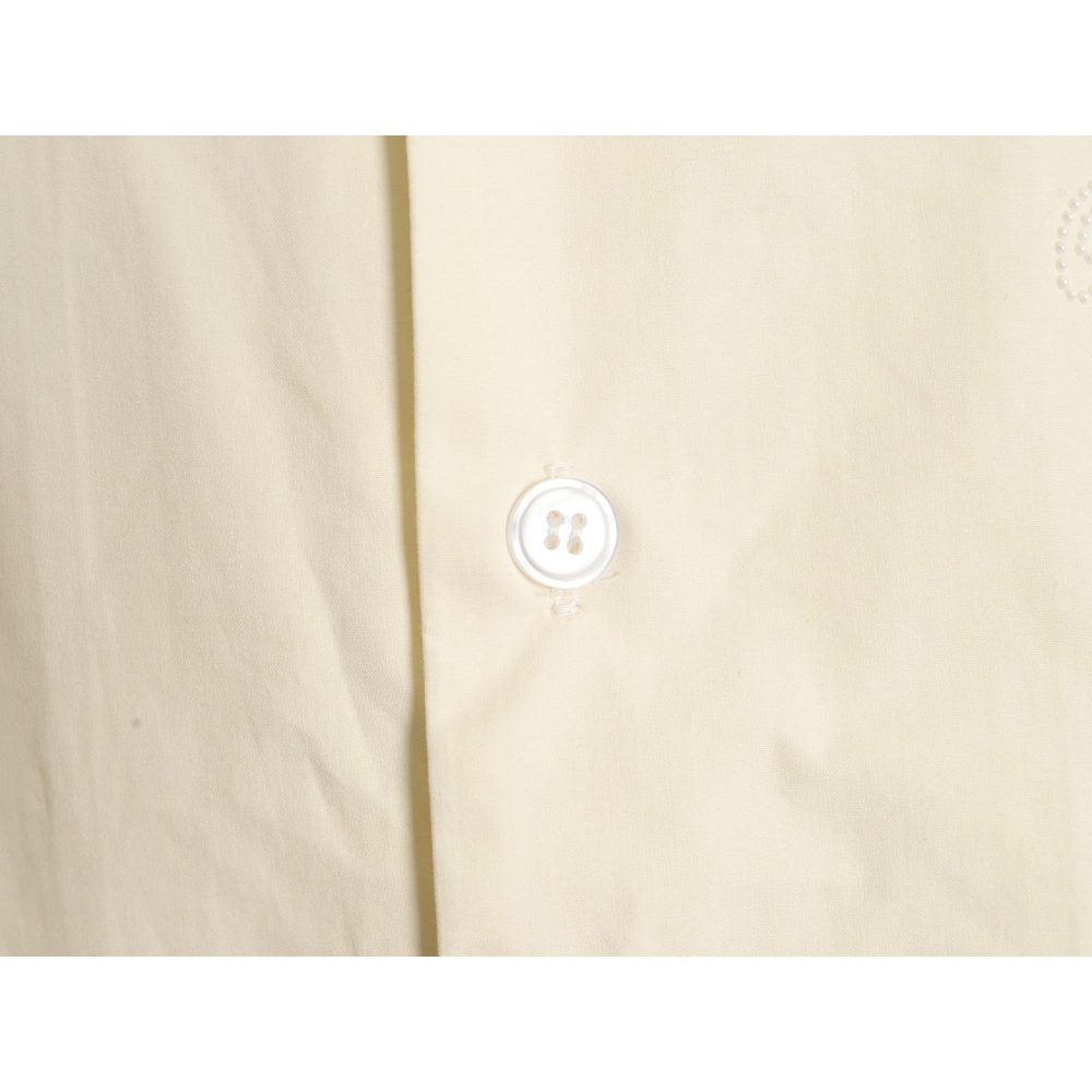 Louis Vuitton Beaded Embroidered Long Sleeve Shirt,Cheap Replica Reps Louis Vuitton