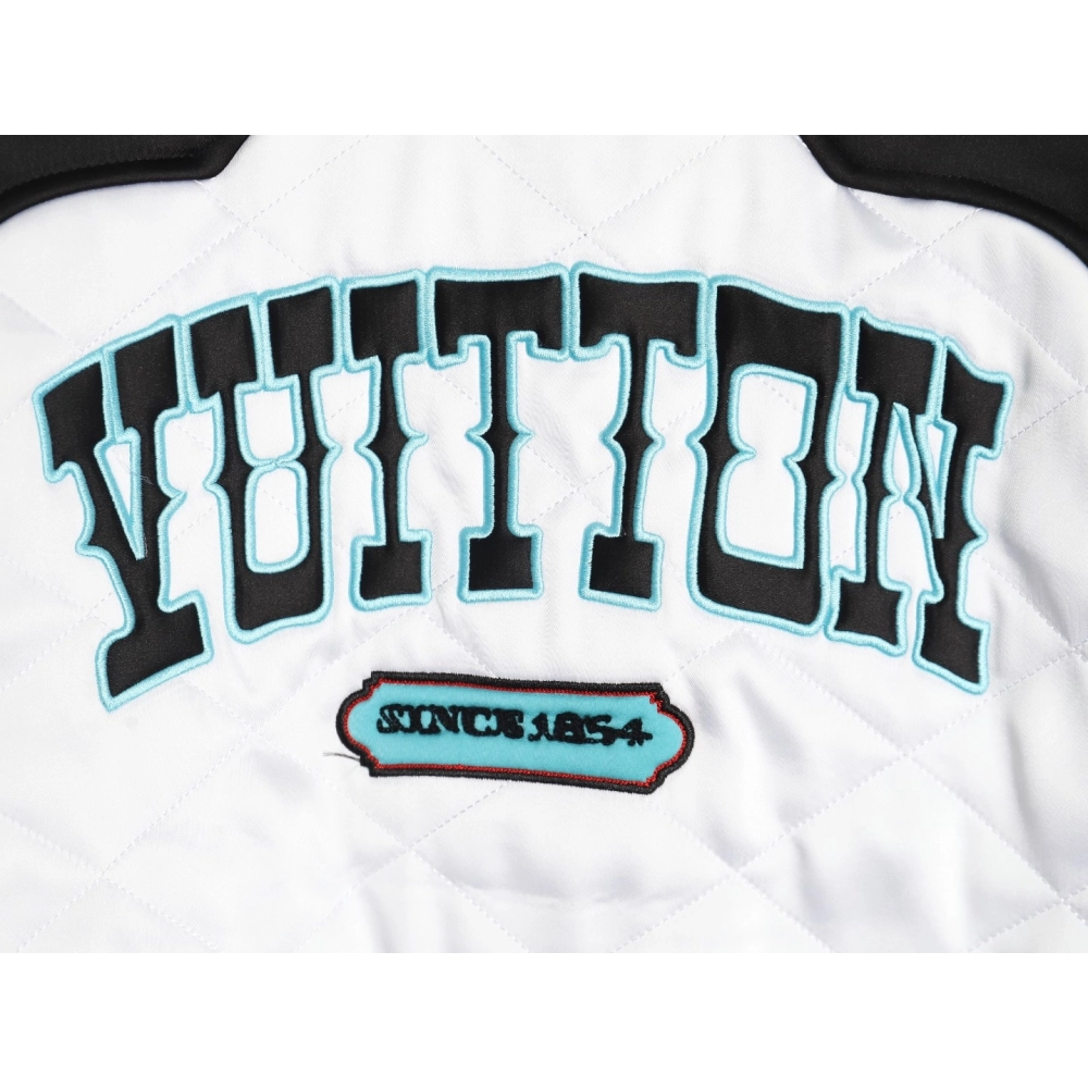 Louis Vuitton diamond check baseball jacket,Cheap Replica Reps Louis Vuitton