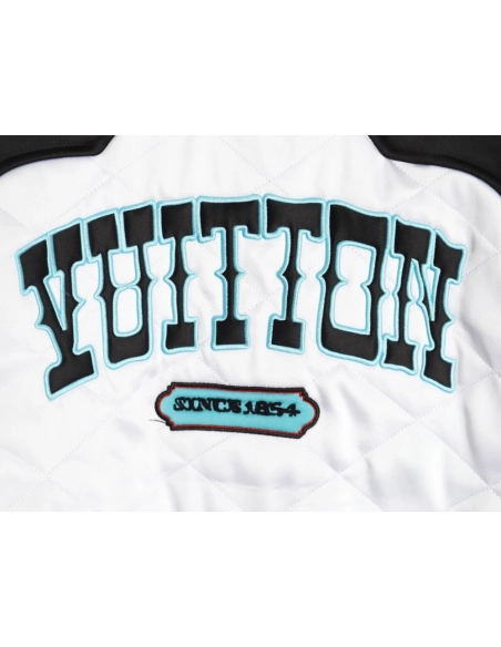 Louis Vuitton diamond check baseball jacket,Cheap Replica Reps Louis Vuitton