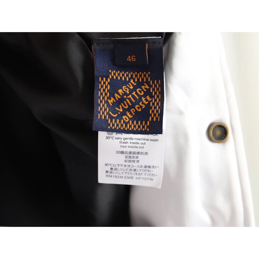Louis Vuitton diamond check baseball jacket,Cheap Replica Reps Louis Vuitton