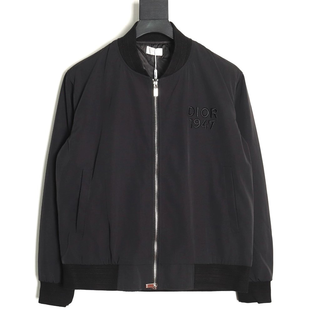 Dior embroidered logo bomber jacket,Cheap Replica Reps Dior