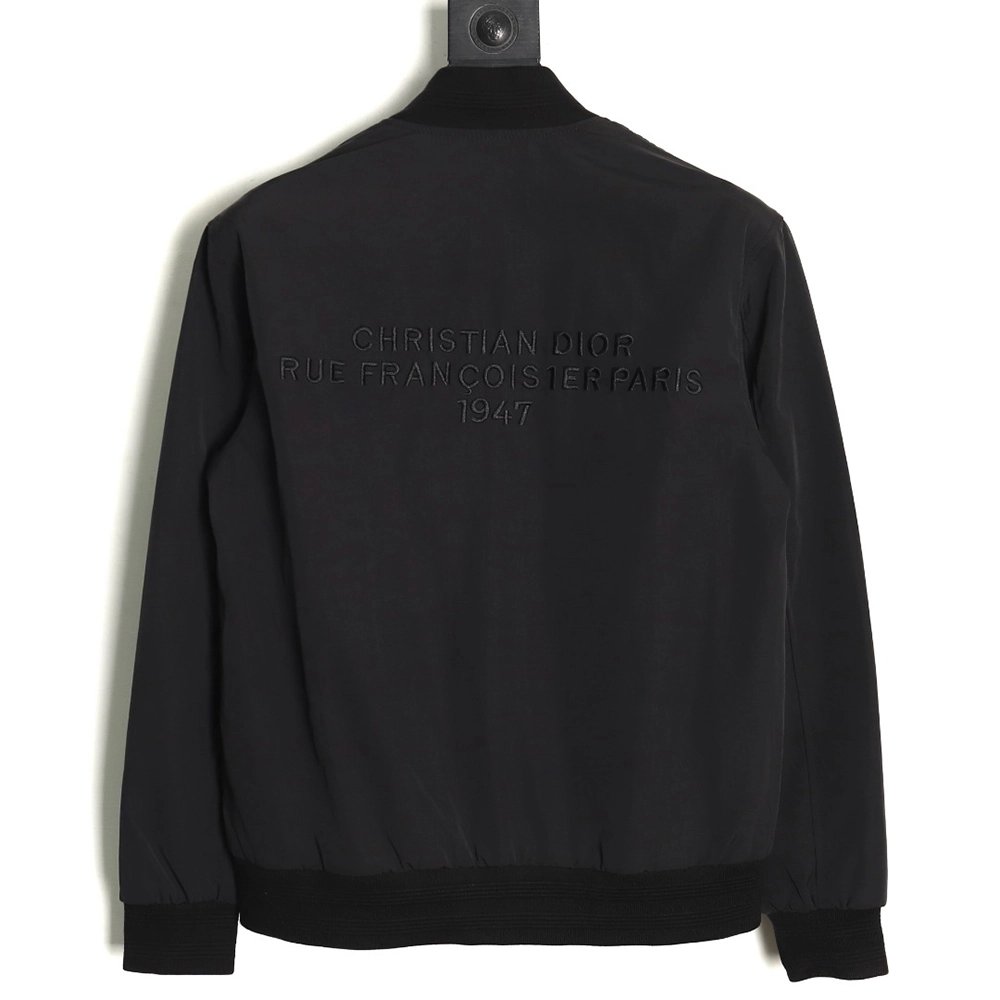 Dior embroidered logo bomber jacket,Cheap Replica Reps Dior