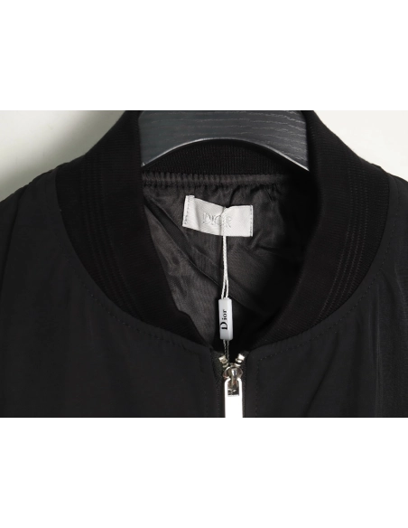 Dior embroidered logo bomber jacket,Cheap Replica Reps Dior