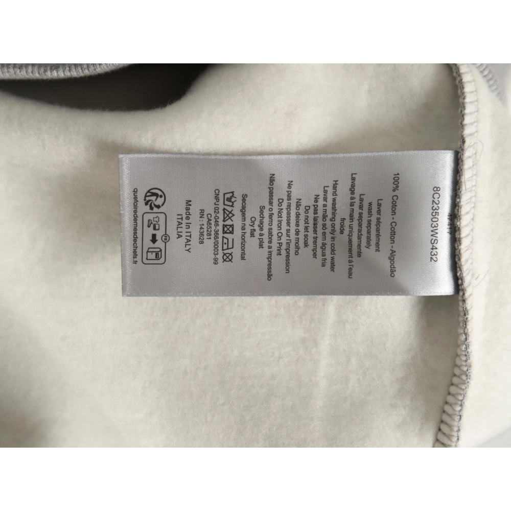 Dior signature embroidered crewneck sweatshirt,Cheap Replica Reps Dior