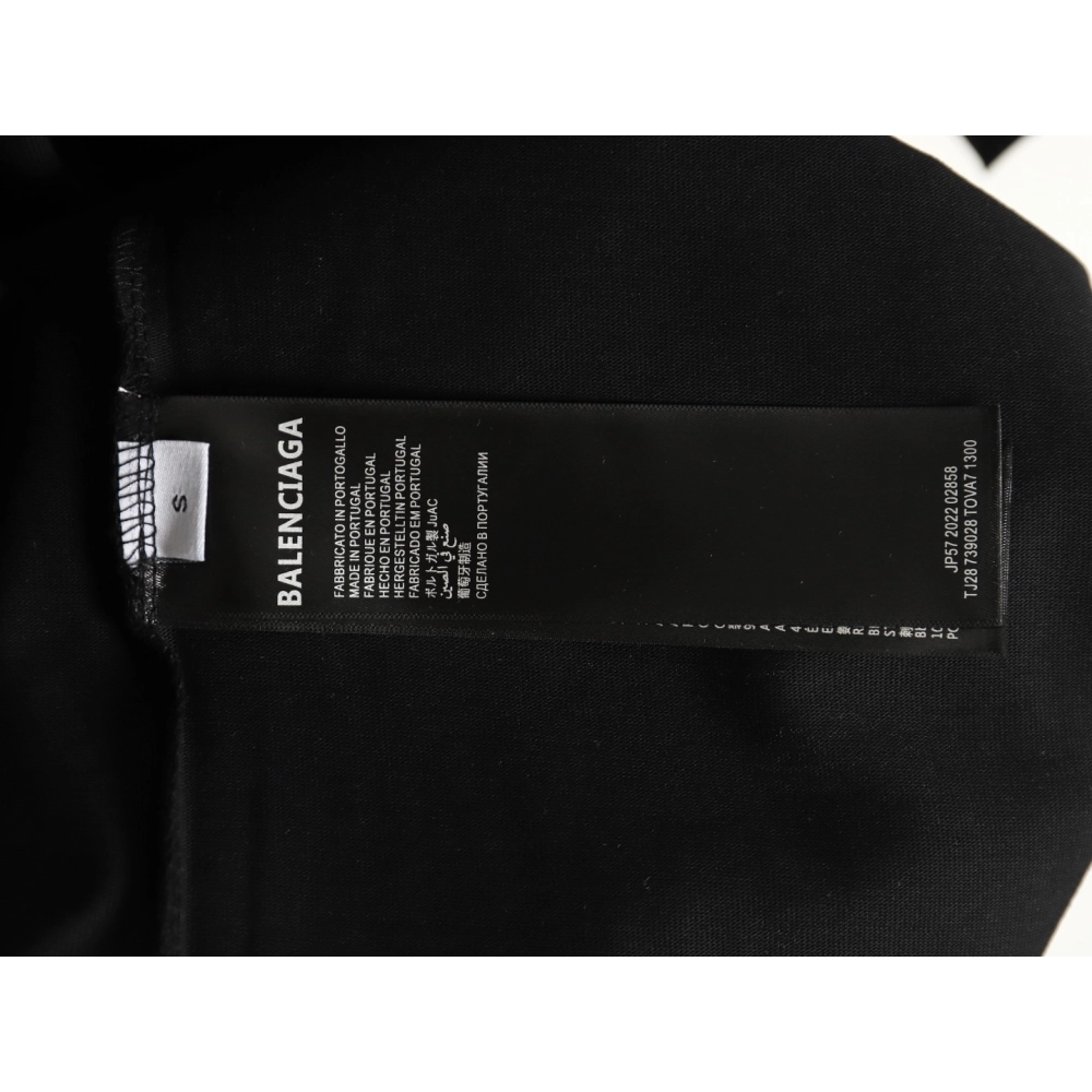 Balenciaga Double B embroidered Tshirt TSK1,Cheap Replica Reps Balenciaga