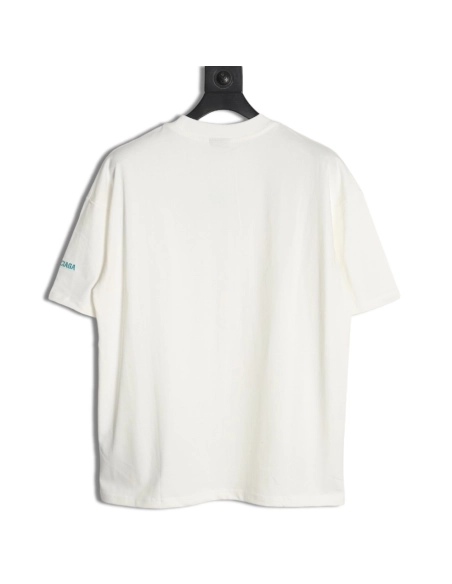 Balenciaga Double B embroidered Tshirt,Cheap Replica Reps Balenciaga