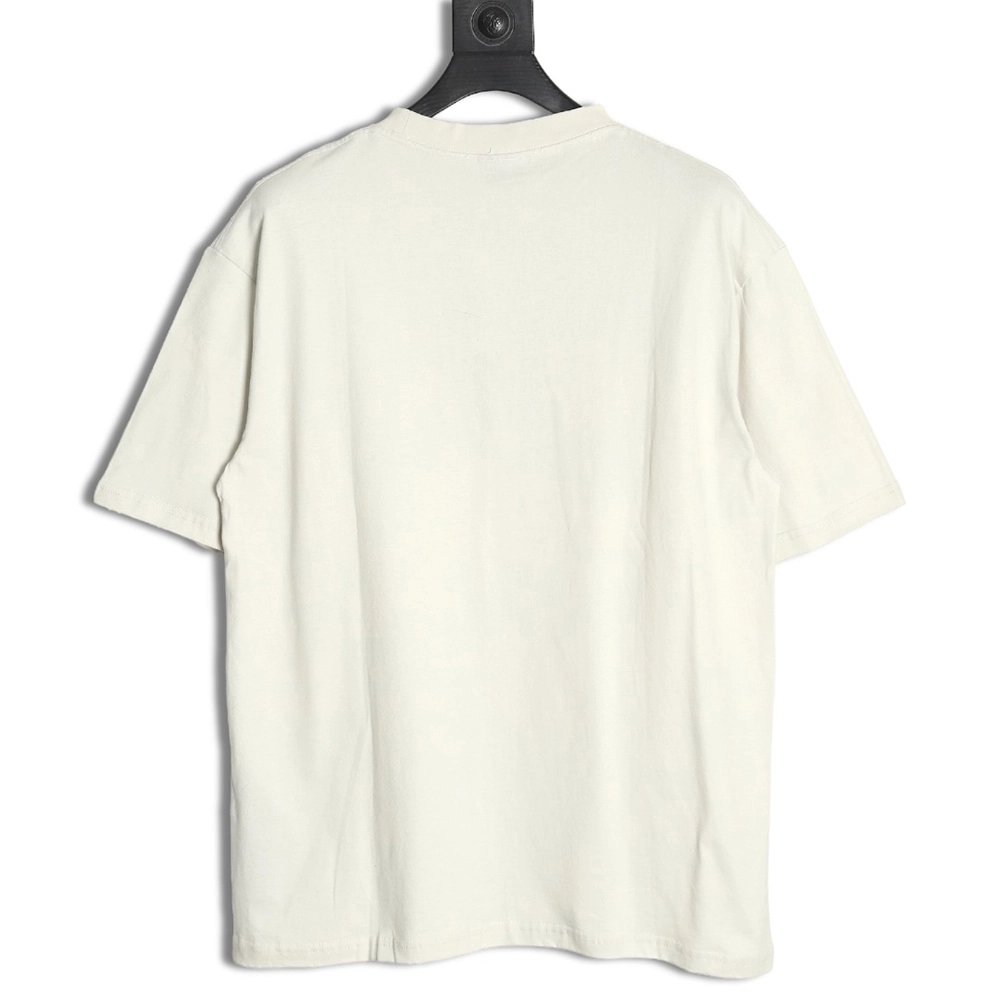 Balenciaga Scissors foam print short sleeves,Cheap Replica Reps Balenciaga