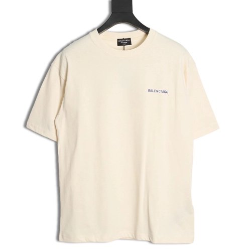 Balenciaga lettering print short sleeves,Cheap Replica Reps Balenciaga