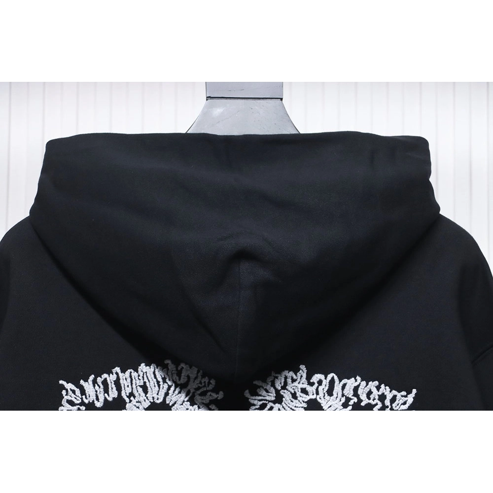 offwhite white embroidered arrows hoodie,Cheap Replica Reps Off White