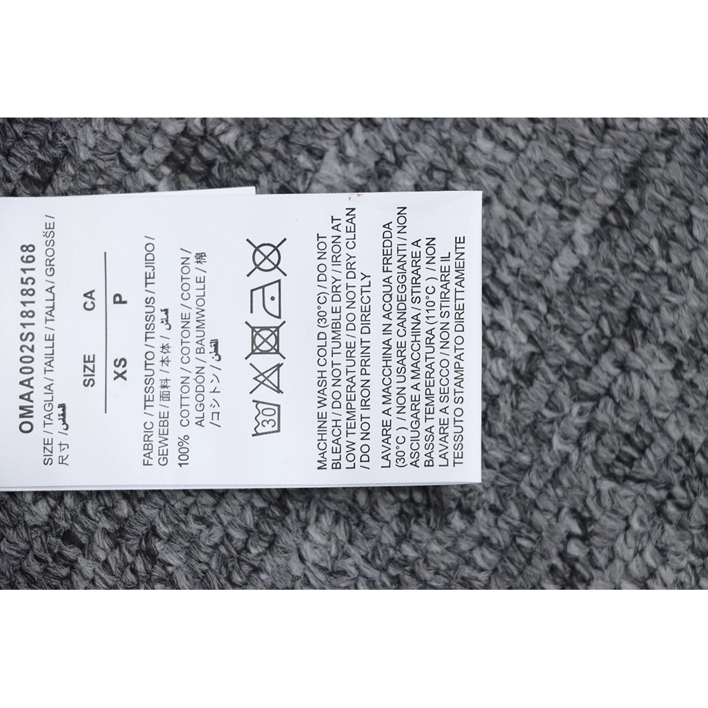 Off white oil painting print crew neck sweatshirt TSK1,Cheap Replica Reps Off White