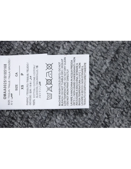 Off white oil painting print crew neck sweatshirt TSK1,Cheap Replica Reps Off White