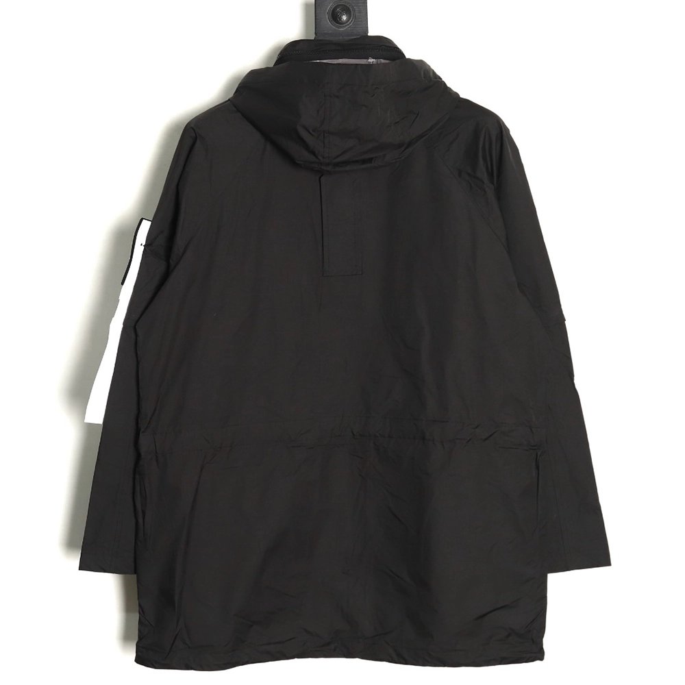 Stone Island MultiPocket Long Jacket ZipUp Jacket,Cheap Replica Reps Stone Island