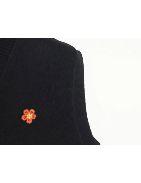 Kenzo BOKE Begonia flower pullover knitted sweater vest TSK1,Cheap Replica Reps Kenzo