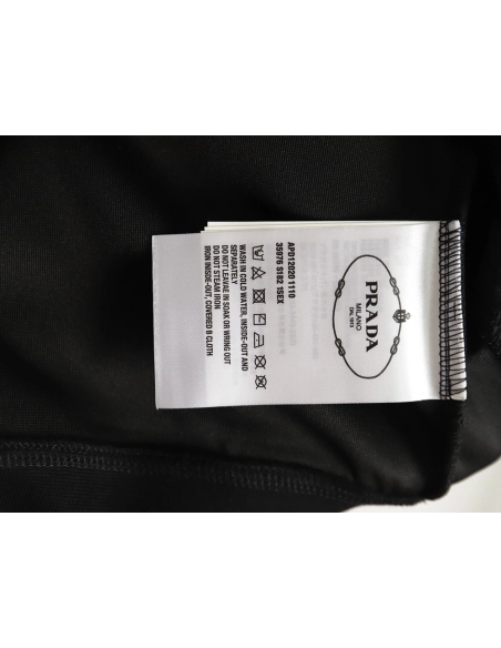 Prada triangle logo patchwork reflective stripe jacket,Cheap Replica Reps Prada