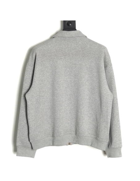 Miu Miu lettering patch zipup jacket,Cheap Replica Reps Miu Miu