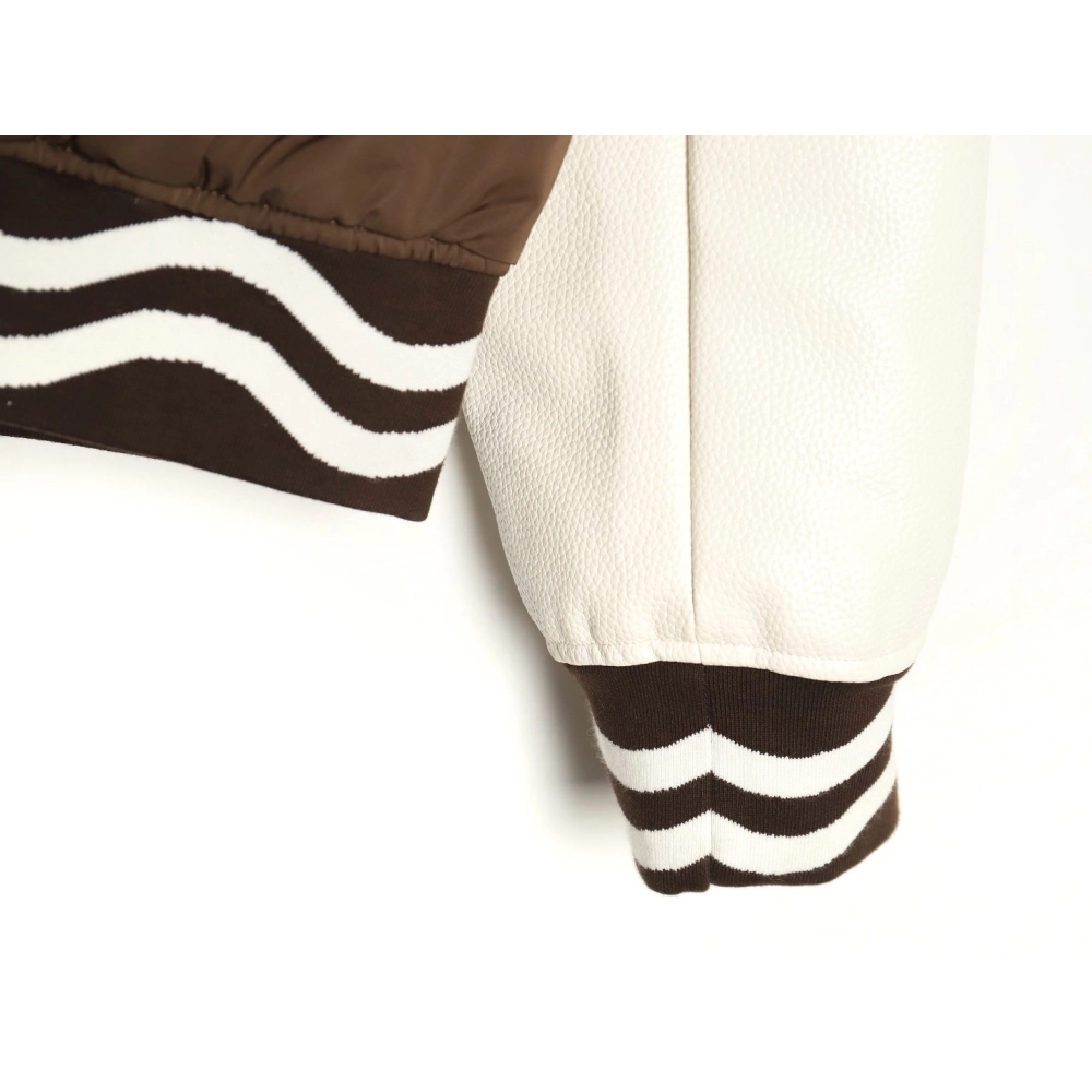 Louis Vuitton floral patch baseball jacket,Cheap Replica Reps Louis Vuitton