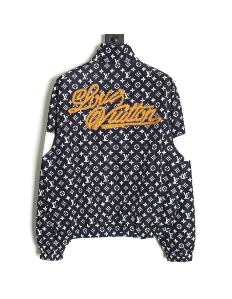 Louis Vuitton Rope Embroidery Monogram Jacket TSK1,Cheap Replica Reps Louis Vuitton