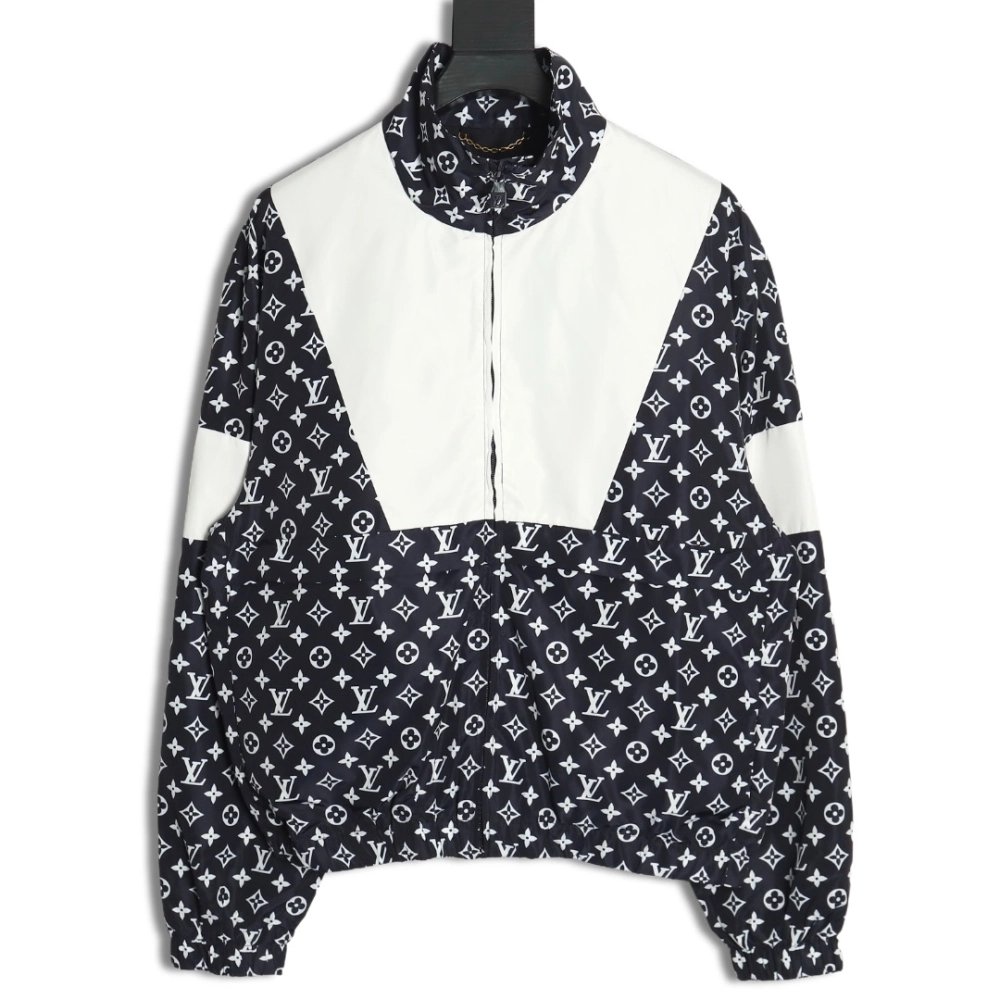 Louis Vuitton Rope Embroidery Monogram Jacket TSK1,Cheap Replica Reps Louis Vuitton