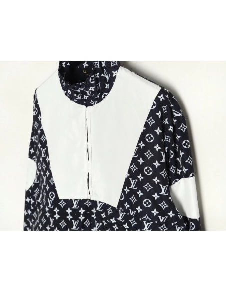 Louis Vuitton Rope Embroidery Monogram Jacket TSK1,Cheap Replica Reps Louis Vuitton