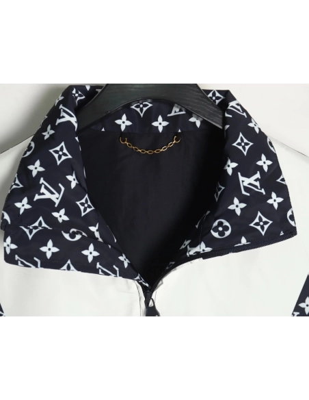 Louis Vuitton Rope Embroidery Monogram Jacket TSK1,Cheap Replica Reps Louis Vuitton