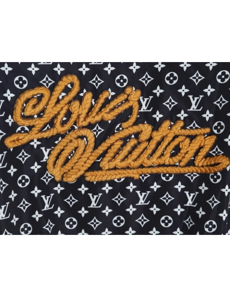 Louis Vuitton Rope Embroidery Monogram Jacket TSK1,Cheap Replica Reps Louis Vuitton