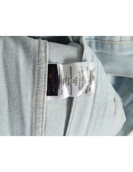 Louis Vuitton Gypsophila hot diamond embroidery denim jacket,Cheap Replica Reps Louis Vuitton