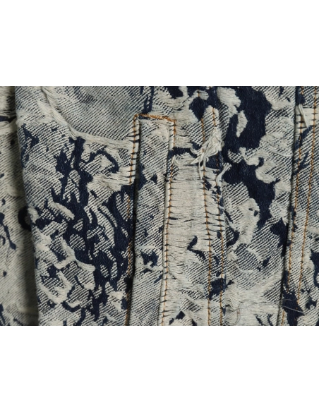 Louis Vuitton Snowflake Denim Jacket 4652,Cheap Replica Reps Louis Vuitton