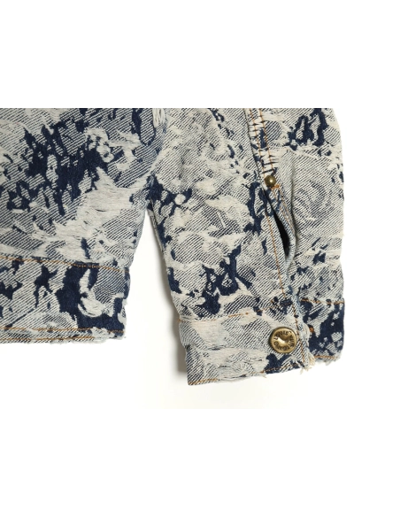 Louis Vuitton Snowflake Denim Jacket 4652,Cheap Replica Reps Louis Vuitton