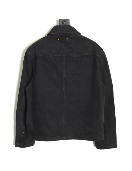 Louis Vuitton embossed monogram denim jacket TSK1 4652,Cheap Replica Reps Louis Vuitton