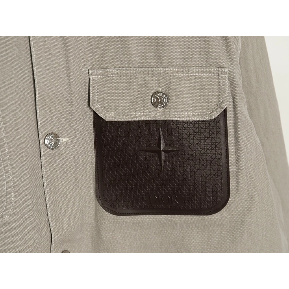 Dior x Stone Island cobranded pocket jacket,Cheap Replica Reps Dior