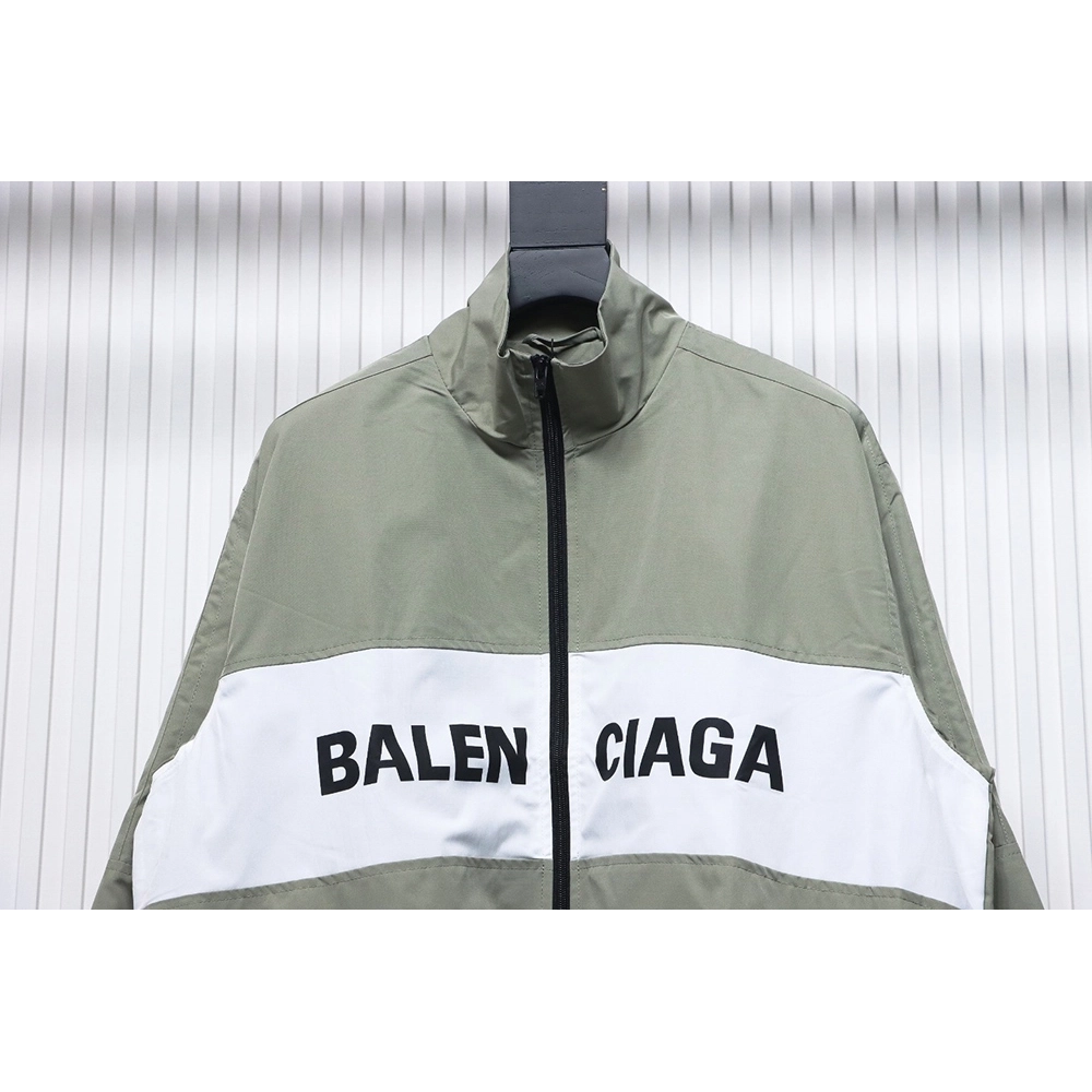 Balenciaga patchwork contrast color jacket,Cheap Replica Reps Balenciaga