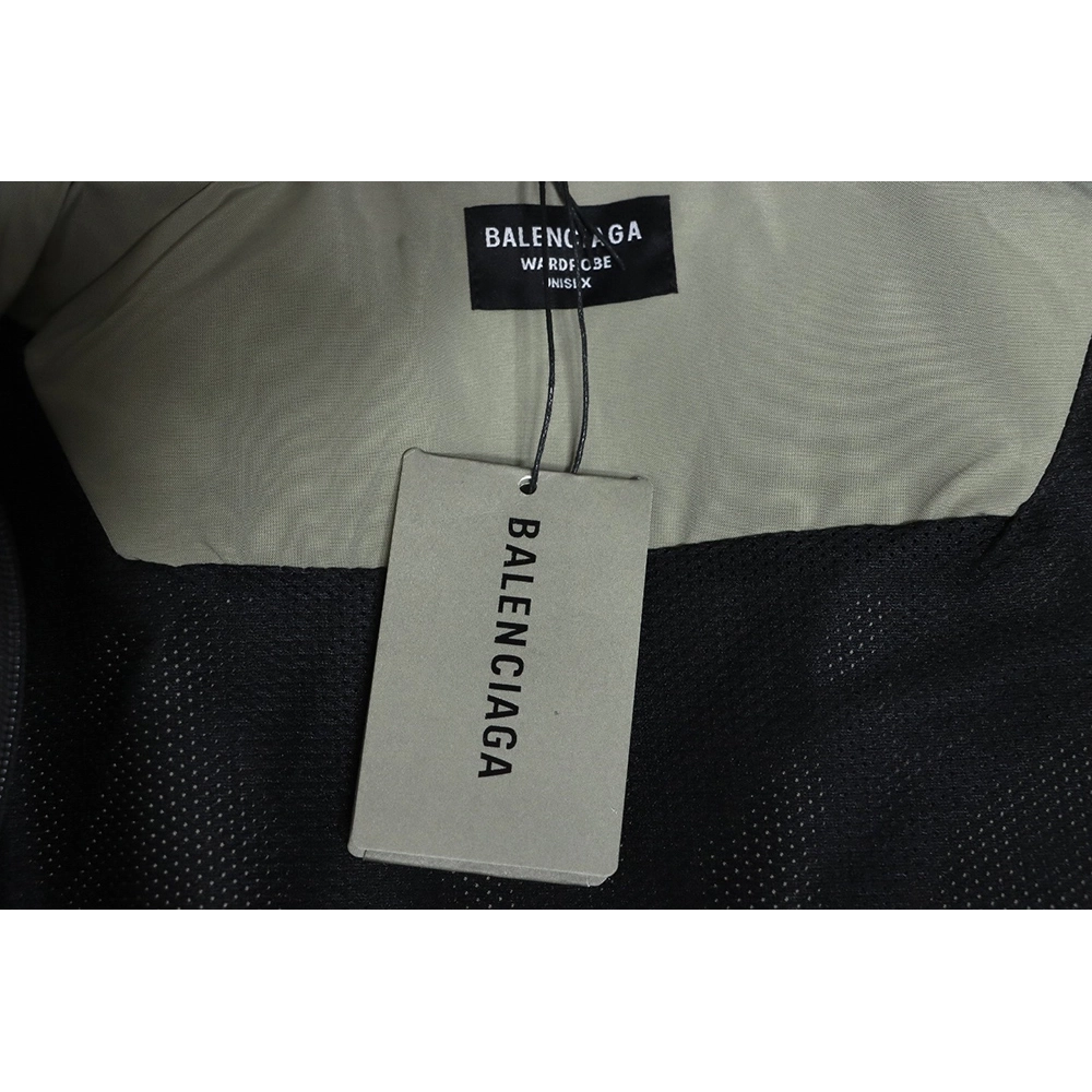 Balenciaga patchwork contrast color jacket,Cheap Replica Reps Balenciaga