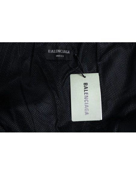 Balenciaga Blurred Lettering Print Track Jacket,Cheap Replica Reps Balenciaga