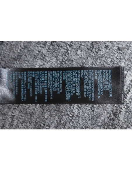 Balenciaga Blurred Lettering Print Track Jacket,Cheap Replica Reps Balenciaga