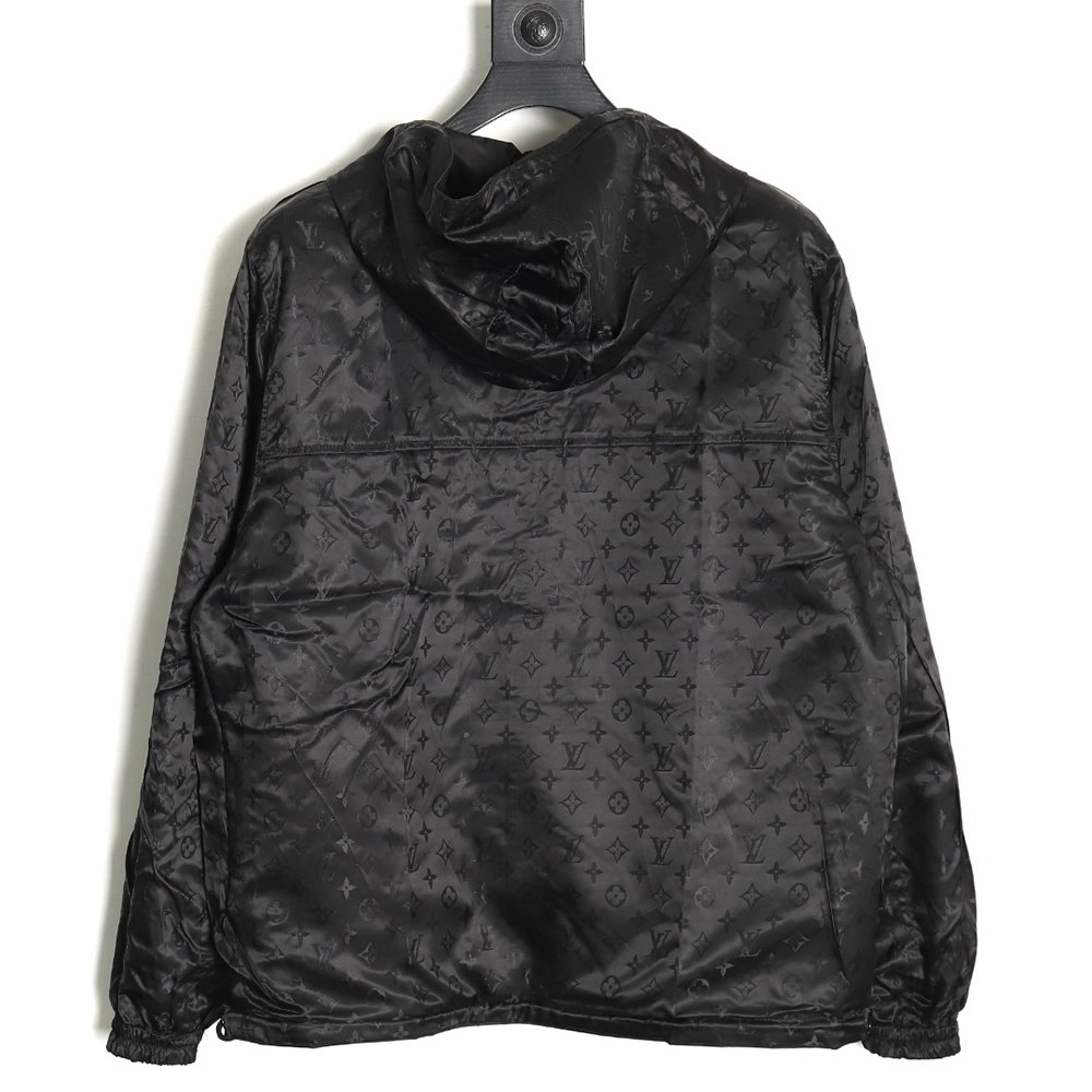 Louis Vuitton Doublesided Jacket with Jacquard Pattern TSK2,Cheap Replica Reps Louis Vuitton
