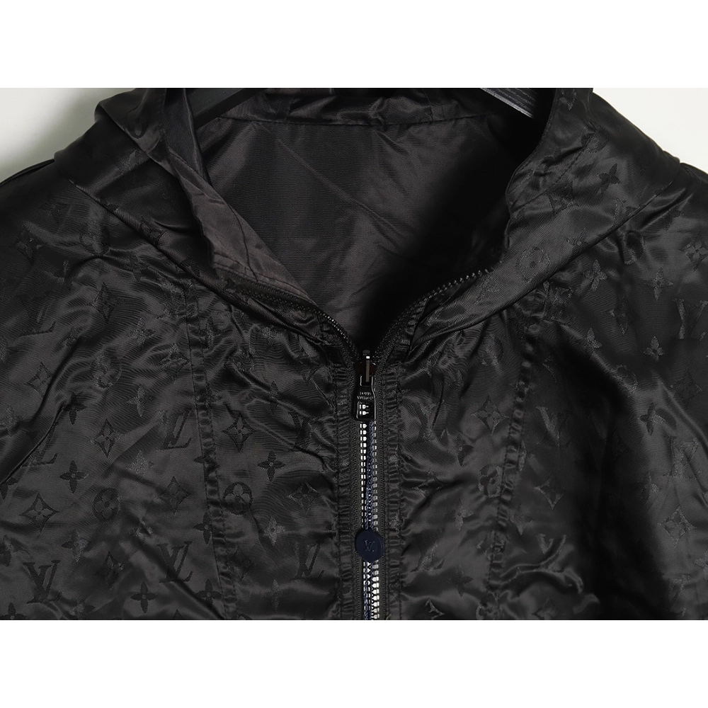 Louis Vuitton Doublesided Jacket with Jacquard Pattern TSK2,Cheap Replica Reps Louis Vuitton