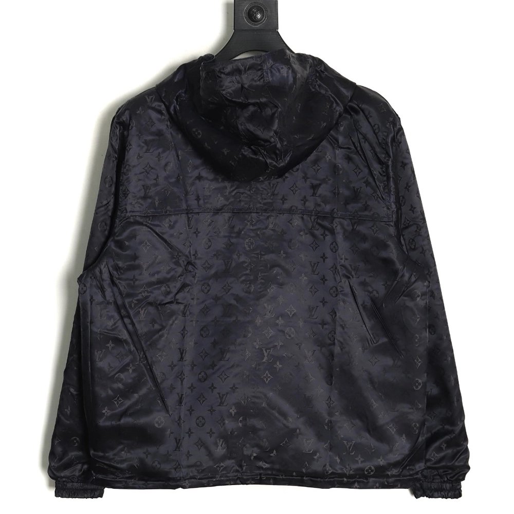 Louis Vuitton Doublesided Jacket with Jacquard Pattern TSK1,Cheap Replica Reps Louis Vuitton