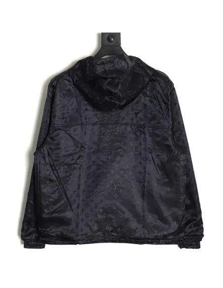 Louis Vuitton Doublesided Jacket with Jacquard Pattern TSK1,Cheap Replica Reps Louis Vuitton