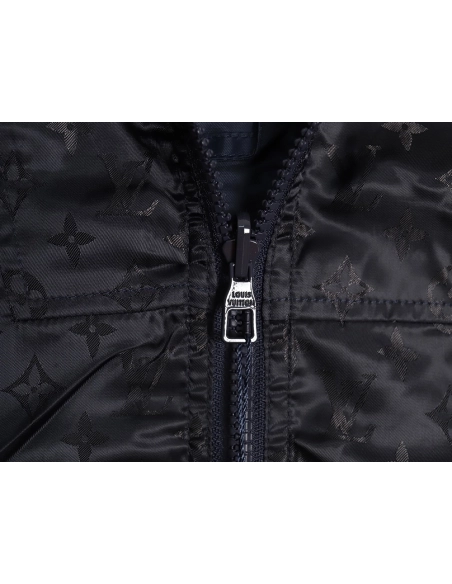 Louis Vuitton Doublesided Jacket with Jacquard Pattern TSK1,Cheap Replica Reps Louis Vuitton